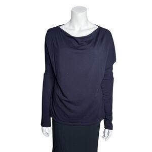 Bluesalt Top Women's 5 Blue Long Sleeve